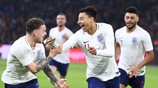 Inglaterra venció 1-0 a Holanda por amistoso internacional