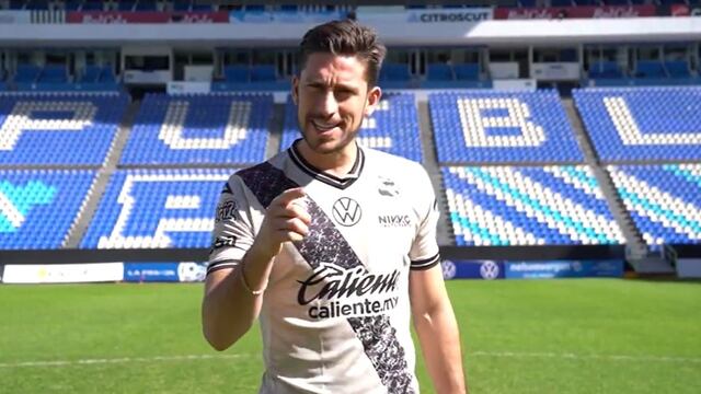 Santiago Ormeño regresa a Puebla y es presentado con singular video para todos los hinchas | VIDEO 