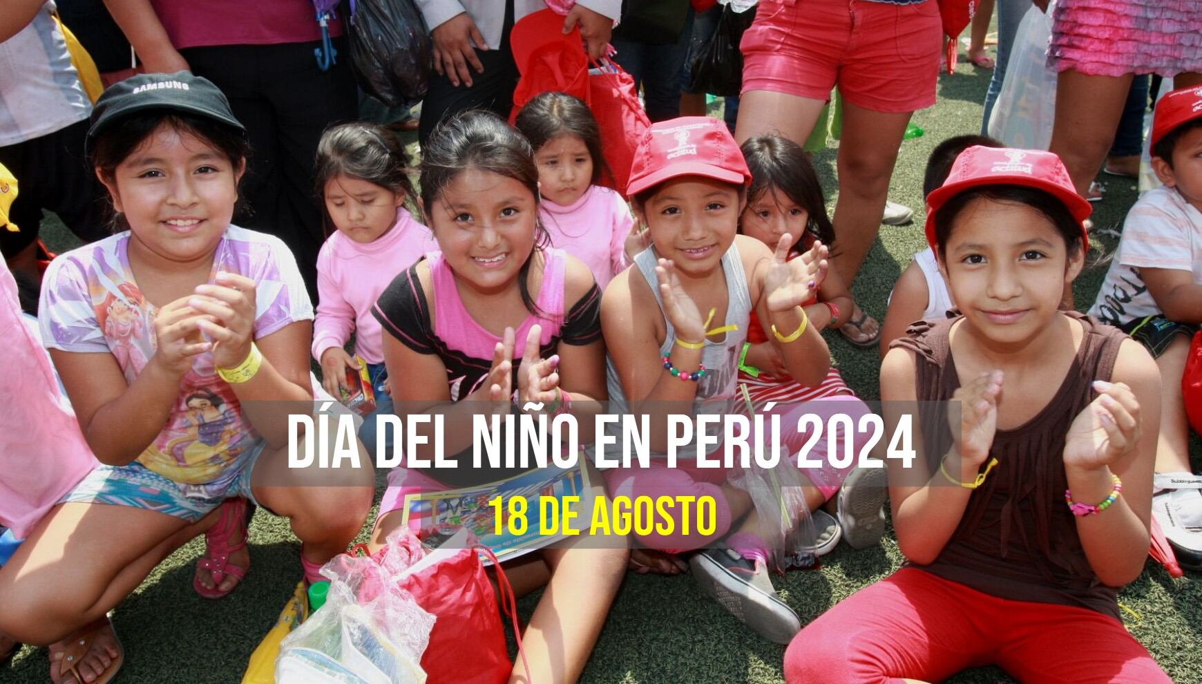 El Día del Niño en Perú 2024 se celebra el 18 de agosto. (Andina)