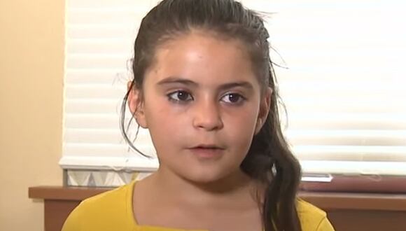 En esta imagen se aprecia a la niña de 10 años que se perdió en un bosque y sobrevivió más de 24 horas sola. (Foto: FOX 13 Seattle / YouTube).
