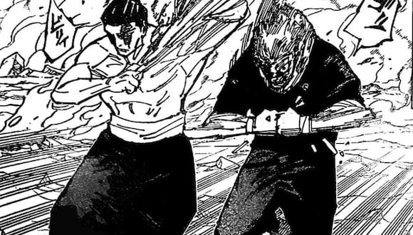 El capítulo 260 del manga de "Jujutsu Kaisen" nos muestra la pelea de Itadori y Sukuna en donde Todo se ha unido al protagonista. (Foto: Shueisha)