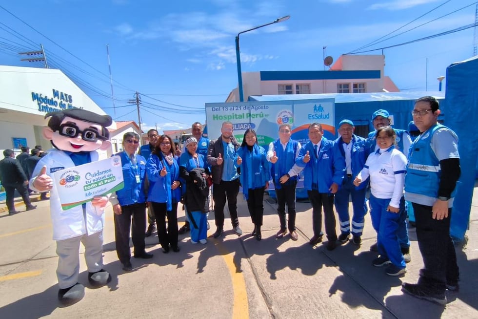Hospital Perú de EsSalud brinda más de 4800 atenciones médicas en temporada de heladas en Puno.