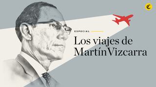 Martín Vizcarra: las regiones y países que visitó en su primer año de gestión