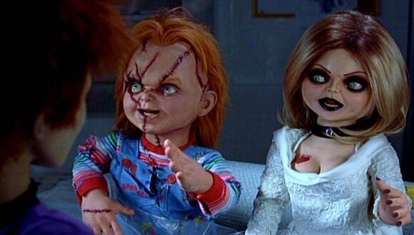 Así se verían Chucky y Tiffany si fueran personas, según la inteligencia artificial. (Foto: Universal Pictures)