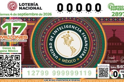 Sorteo Superior del viernes 4 de septiembre: números ganadores de la Lotería Nacional