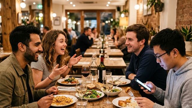 Los expertos en psicología coinciden: las personas que usan el smartphone durante las comidas no solo afectan su digestión, sino la convivencia familiar