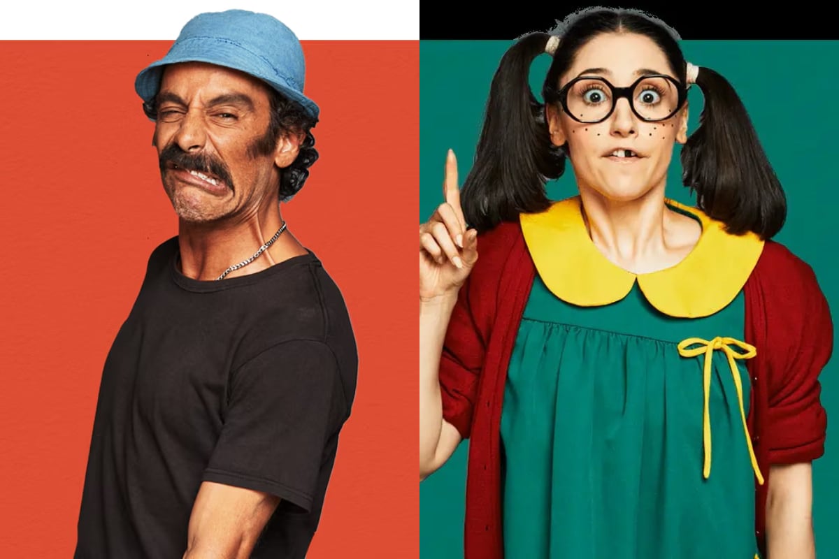 Hemos podido conversar con Miguel Islas (Ramón Valdés) y Paola Montes de Oca (María Antonieta de las Nieves) sobre sus papeles en la nueva serie de "Chespirito: Sin querer queriendo" y esto fue lo que nos contaron. (Foto: HBO Max)