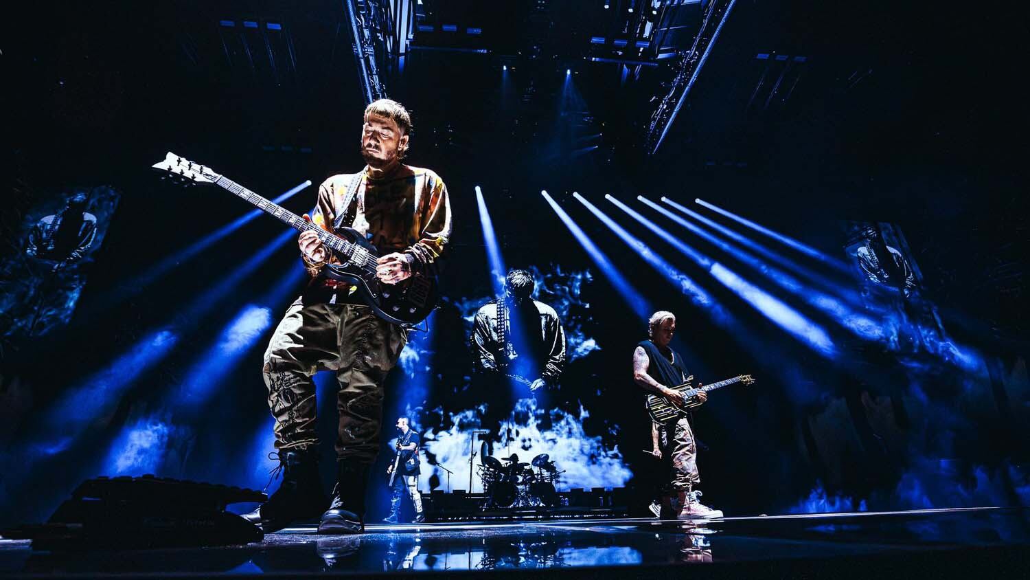 Una de las bandas que encabezará el festival es Avenged Sevenfold, quienes recientemente tocaron en el festival Rock in Río 2024 en Brasil. (Foto: Difusión)