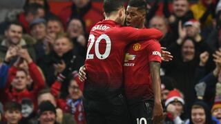 Manchester United venció 2-1 al Brighton por la jornada 23° de la Premier League