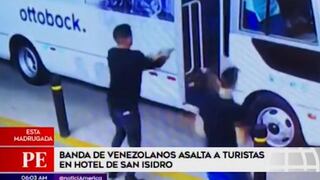 San Isidro: capturan a delincuente que hirió de un balazo a turista afuera de hotel