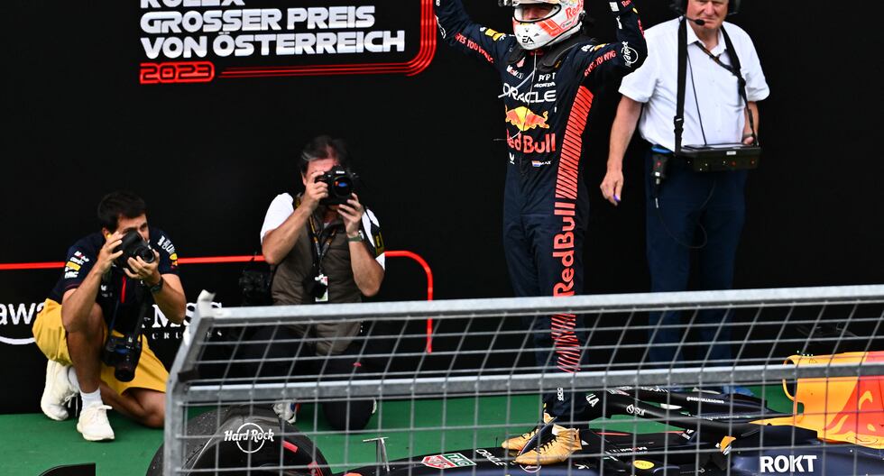 Fórmula 1: mira cómo quedó el Gran Premio de Austria 2023 con Checo Pérez y  Max Verstappen. (Foto: AFP)