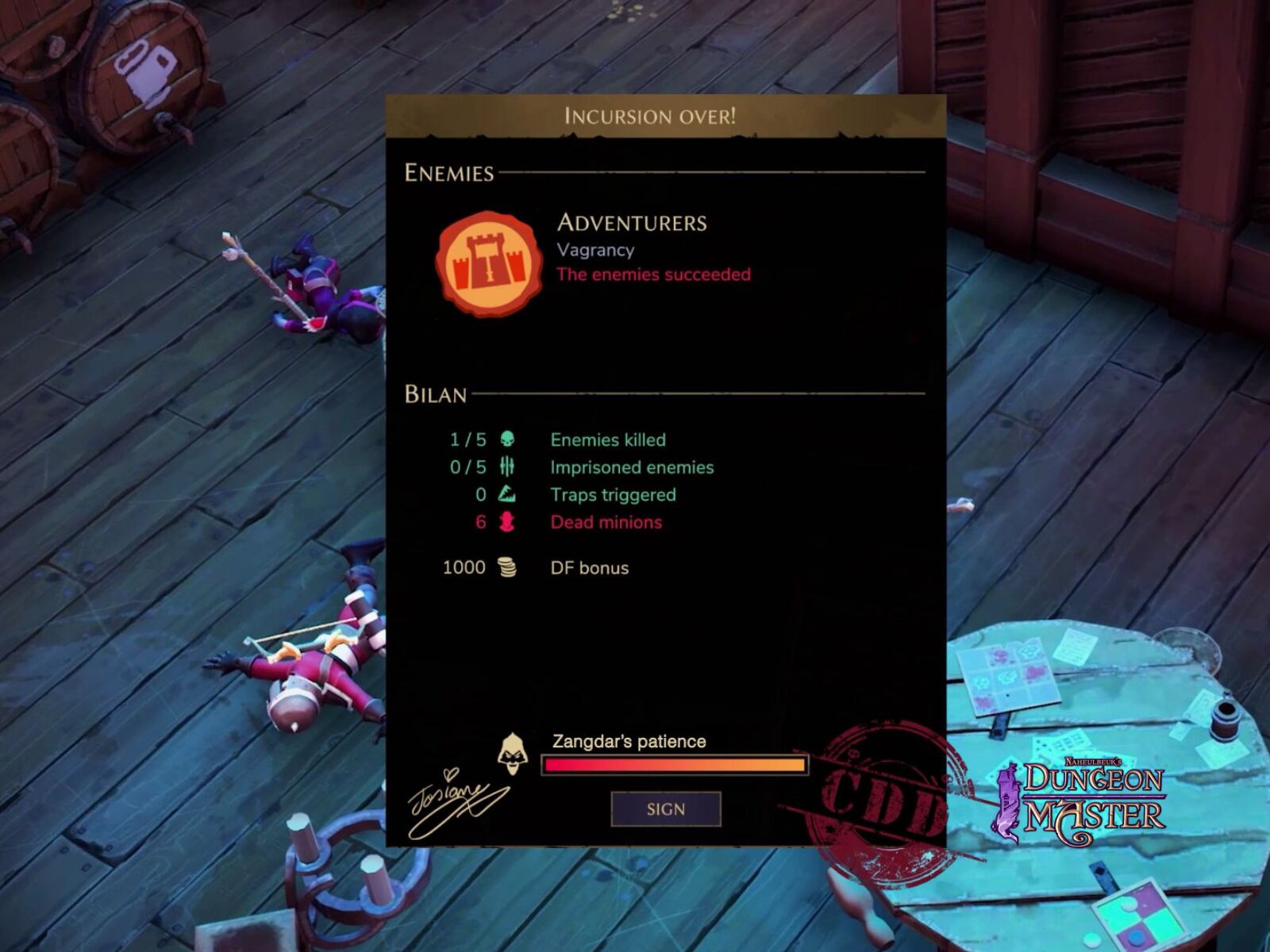 Compra tesoros y reliquias para decorar tus pasillos. Es la forma perfecta de añadir prestigio a tu hogar y atraer más aventureros. Pero ten cuidado con las incursiones. Coloca trampas y contrata guardias para defender tu mazmorra. | Crédito: dearvillagers.com