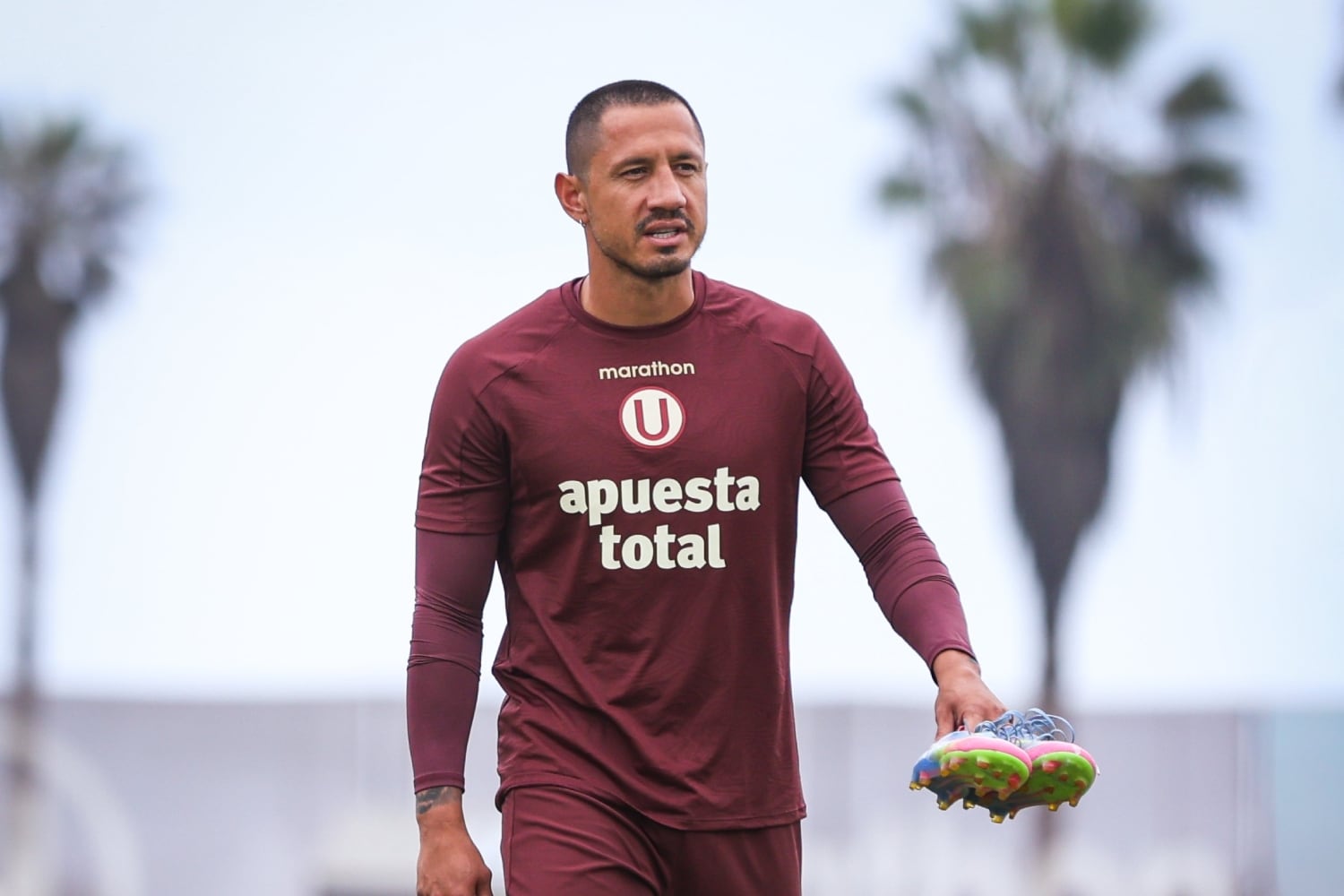 Gianluca Lapadula firmó por un año y medio con Universitario de Deportes. (Foto: Prensa Universitario)