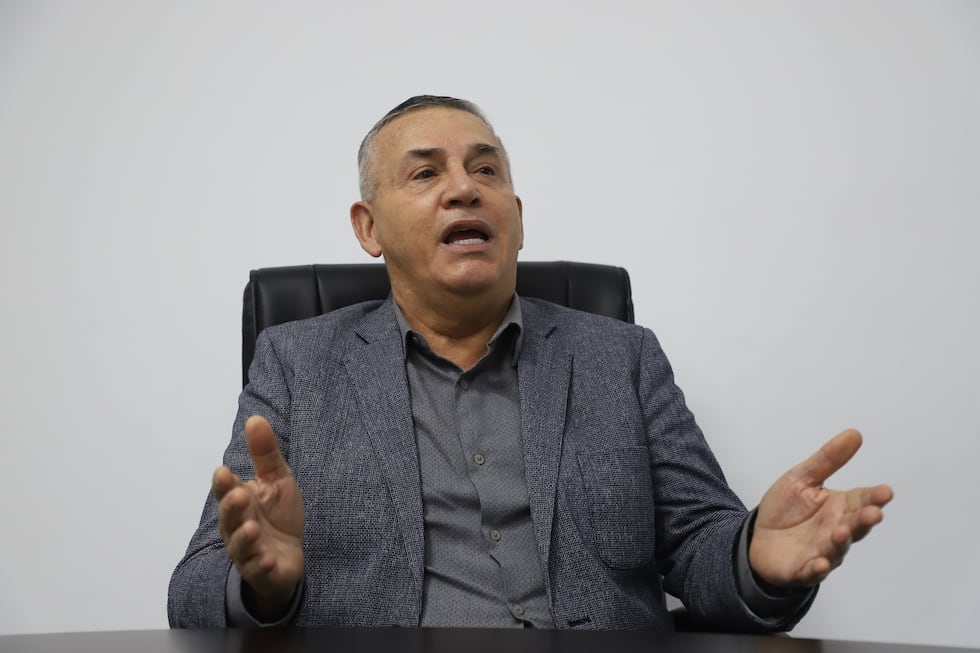 Daniel Urresti, candidato a la alcaldía de Lima Metropolitana por Podemos Perú.