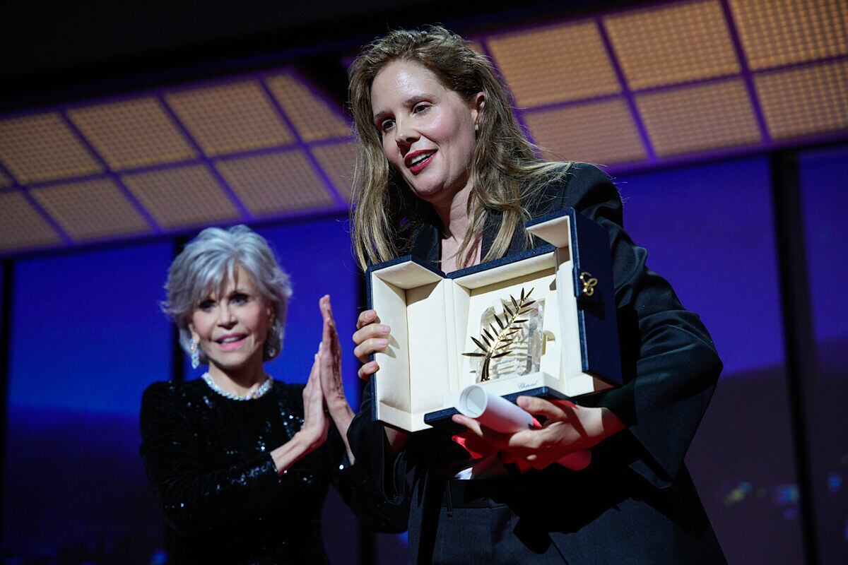 Justine Triet es la mente maestra detrás de "Anatomy of a fall" (Foto: Valerie Hache / AFP)