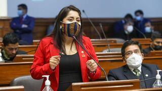 Kelly Portalatino asegura que parte de la bancada de Perú Libre apoyará censura de la ministra Betssy Chávez