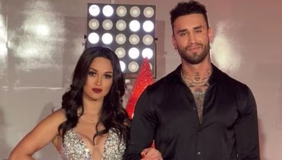 Así reaccionaron Angie Arizaga y Jota Benz tras anunciar el embarazo de la modelo. (Foto: Instagram)