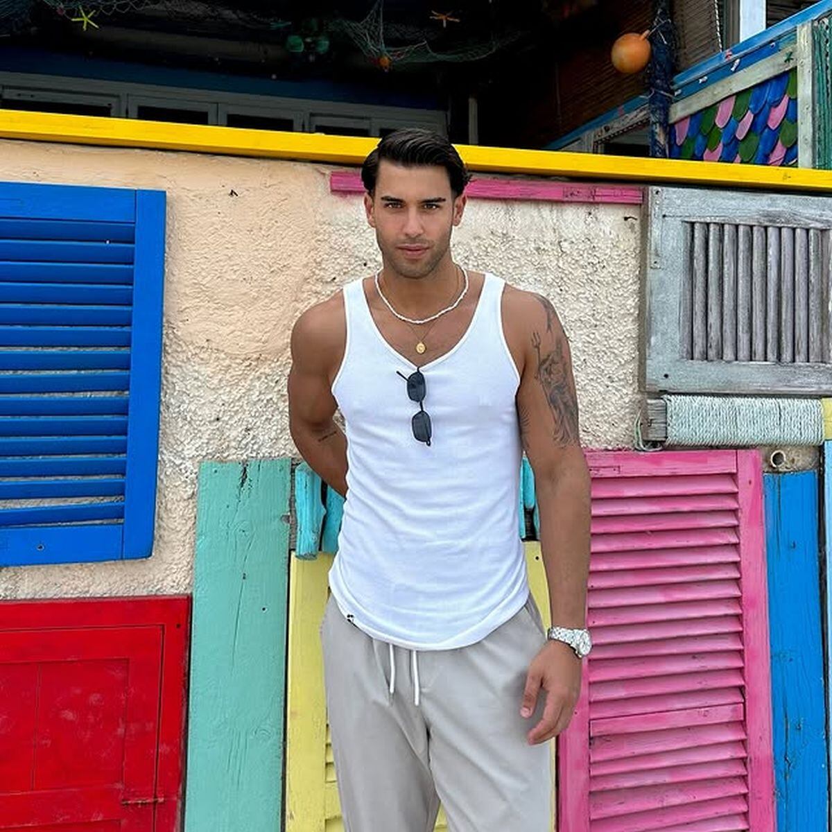 Él sabe lo que es posar para la cámara (Foto: Luis Caparrós / Instagram)