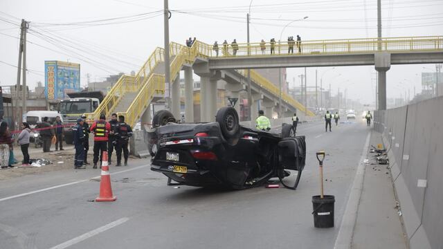 Puente Piedra: dos personas mueren tras ser atropelladas en la Panamericana Norte | VIDEO 