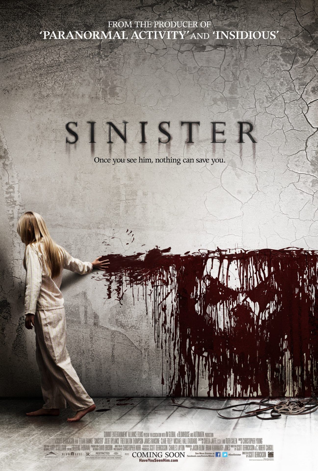 Según los resultados, "Sinister" obtuvo una puntuación de miedo de 96 (Foto: Rotten Tomatoes)