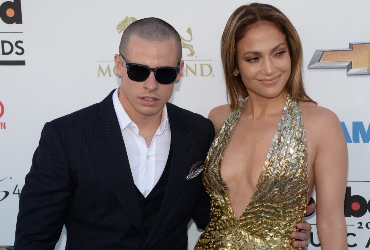 Casper Smart y Jennifer Lopez en 2013. | Crédito: AFP