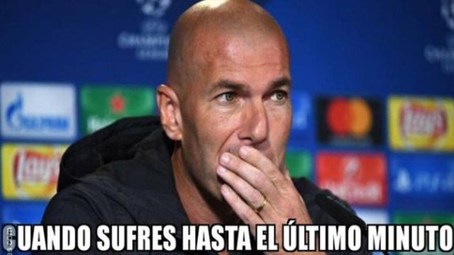 Facebook: Real Madrid vs. Levante, divertidos memes de Zidane por el sufrido triunfo en el Santiago Bernabéu