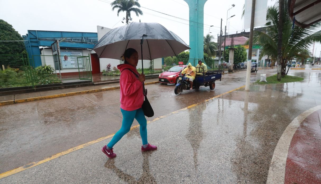En la selva se esperan lluvias de moderada a fuerte intensidad acompañadas de ráfagas de viento (foto: GEC).
