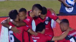 Luiz Fernando anotó el 1-0 de Goianiense sobre Nacional por la Copa Sudamericana | VIDEO