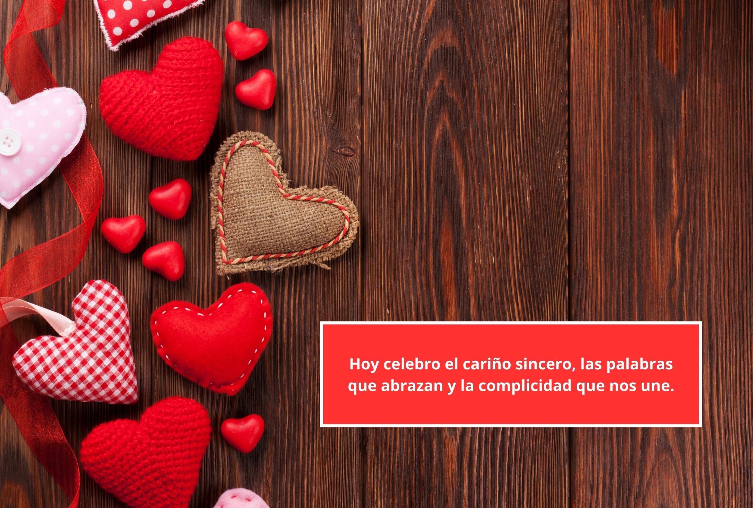 Hoy celebro el cariño sincero, las palabras que abrazan y la complicidad que nos une. (Foto: Composición Mag)