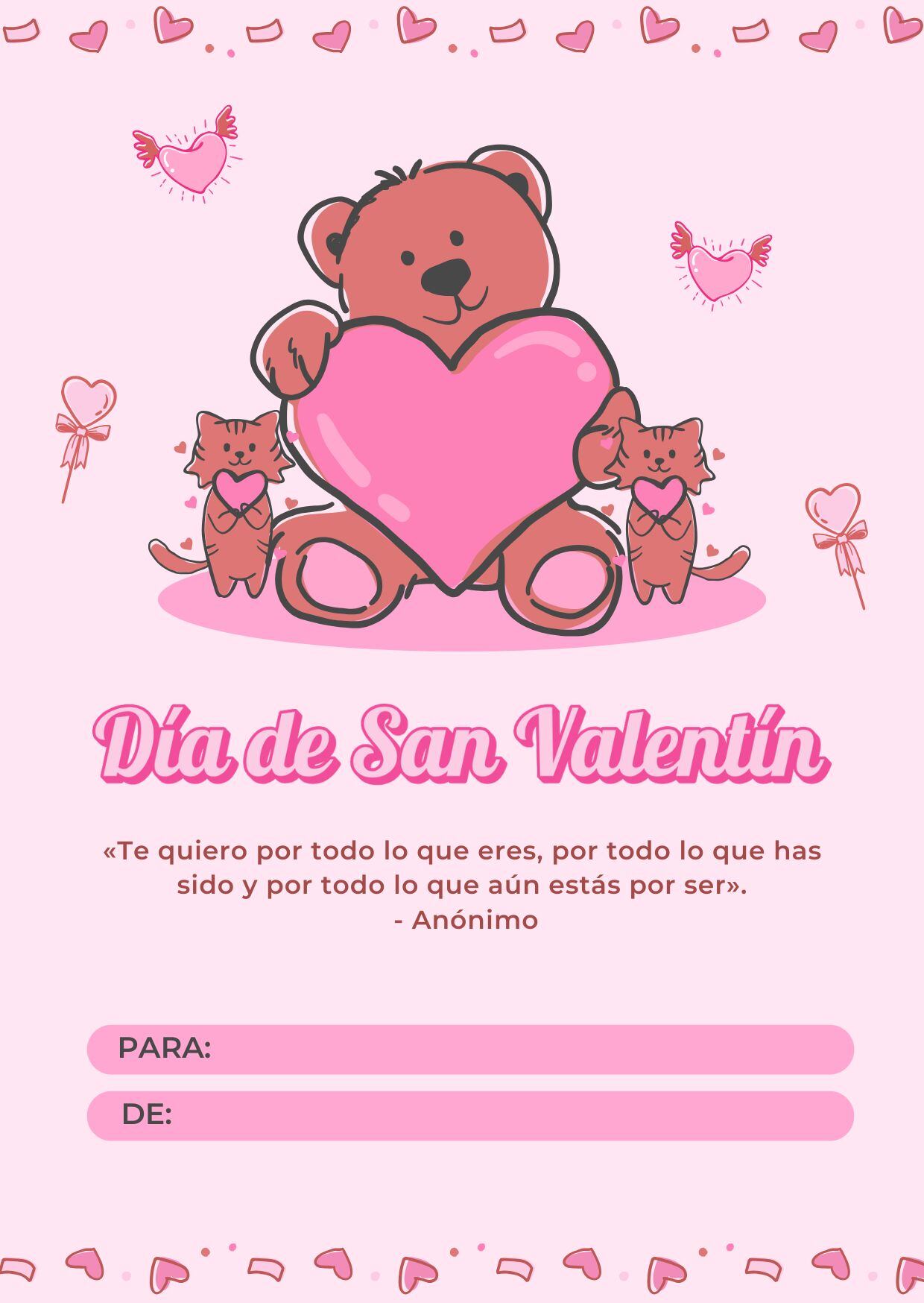 «Te quiero por todo lo que eres, por todo lo que has sido y por todo lo que aún estás por ser». - Anónimo. | Crédito: Canva / Composición Mag