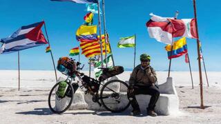 Todo por amor: la historia del hombre que viajó en bicicleta de México hasta Argentina para ver a su novia