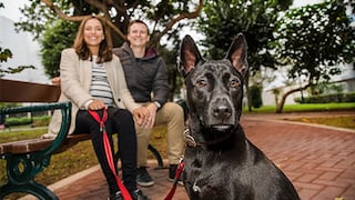 Colombiana y australiano adoptan perro en Camboya y hoy viven en Perú