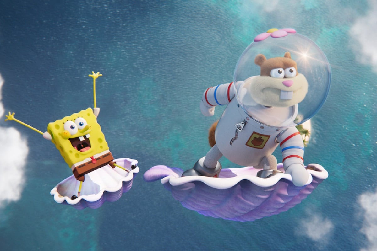 Bob Esponja y Sandy Cheeks deben salvar a Fondo de Bikini en la película "Al rescate de Fondo de Bikini: La película de Arenita Mejillas" (Foto: Netflix)