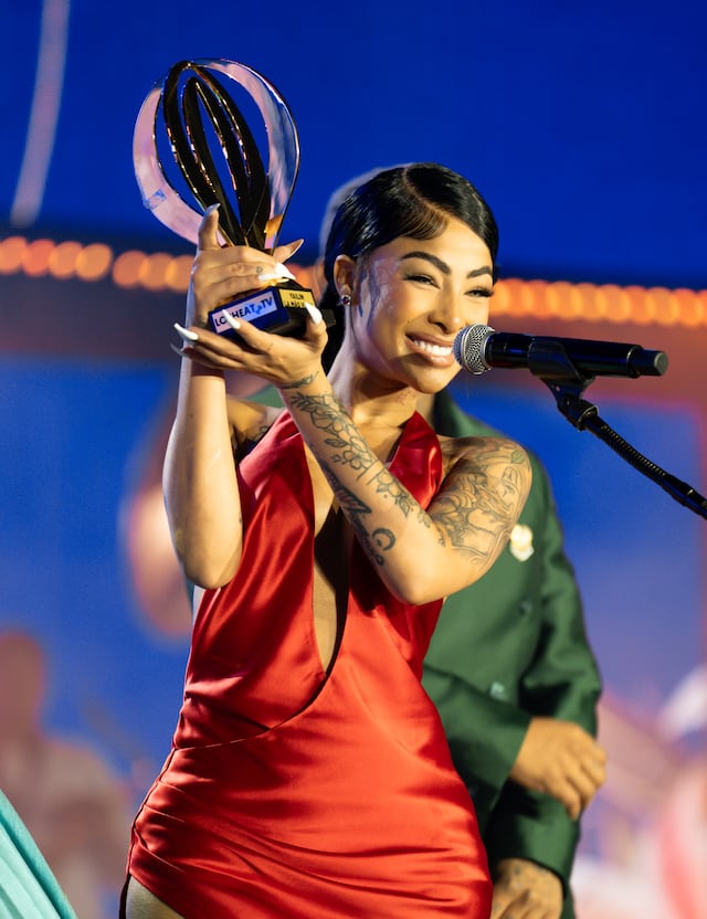 Yailín La más viral. (Foto: Carlos Zambrano/ Heat Latin Music Awards)