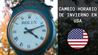 Cambio de horario en EE.UU.: ¿Cuándo ajustar el reloj a la nueva hora del invierno?