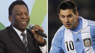 Pelé defendió a Messi en Argentina: “Uno no puede jugar solo”