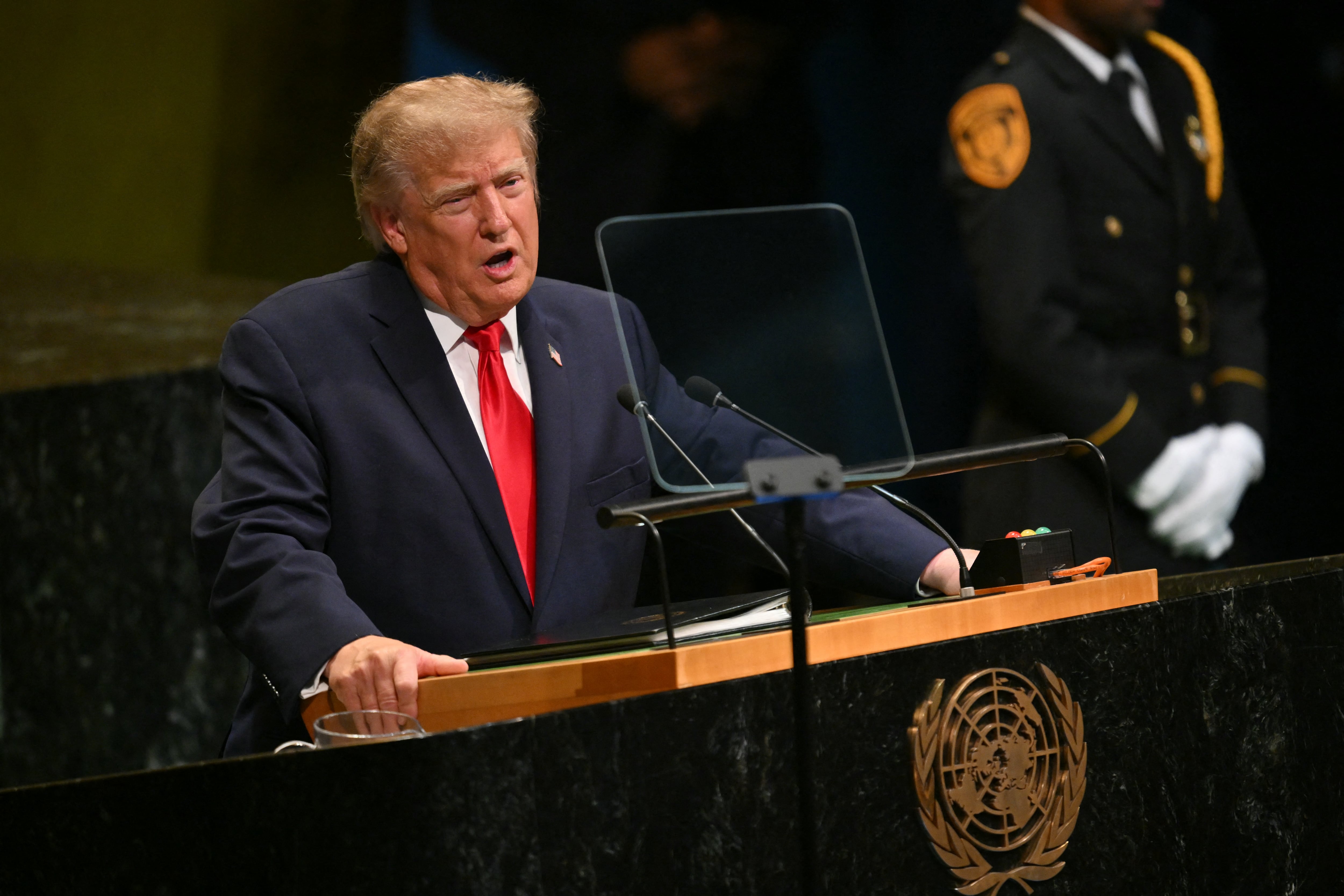 Trump se pregunta en la ONU si “aniquilar” a Irán pero cree que habrá un acuerdo tras las elecciones en EE.UU.