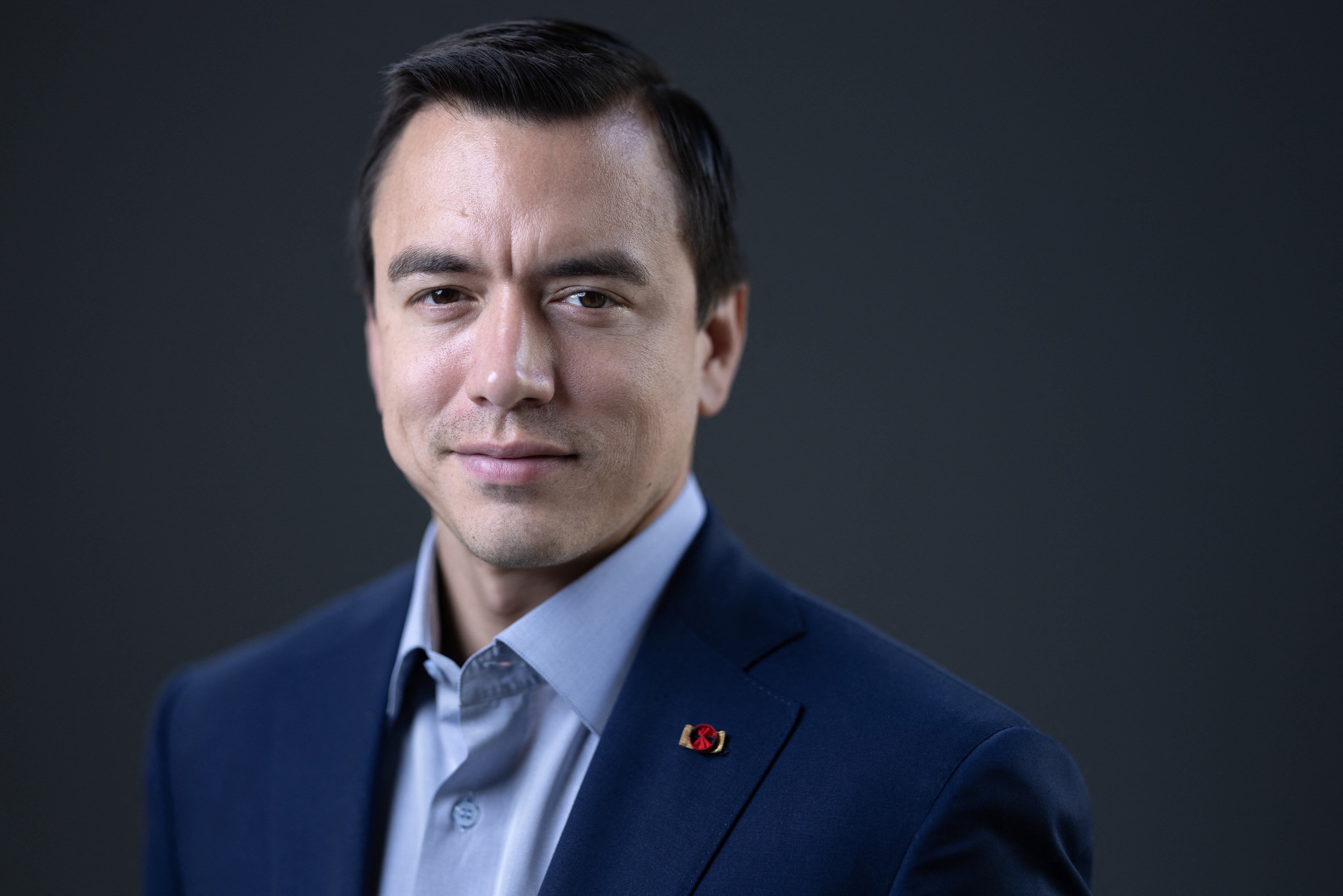 El presidente de Ecuador, Daniel Noboa. (Foto de JOEL SAGET / AFP)