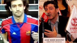 José Mari Bakero, el “alma” de un mítico Barcelona que hoy es DT de Juan Aurich