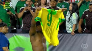 Apareció la “joya”: Endrick marcó el 3-2 final de Brasil vs. México en el último minuto | VIDEO