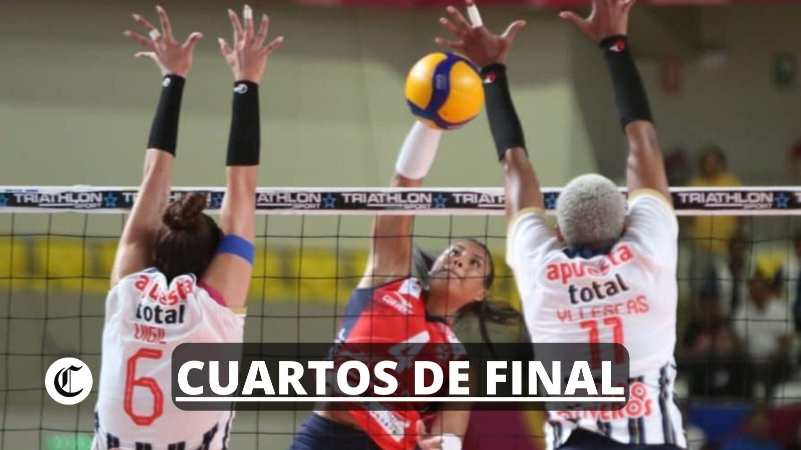 Descubre cuándo inician los partidos por los cuartos de final de la Liga Nacional de Vóley Femenino. Foto: @FPVPE