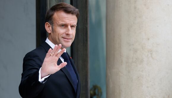 El presidente de Francia, Emmanuel Macron. (Foto de Ludovic MARIN / AFP)