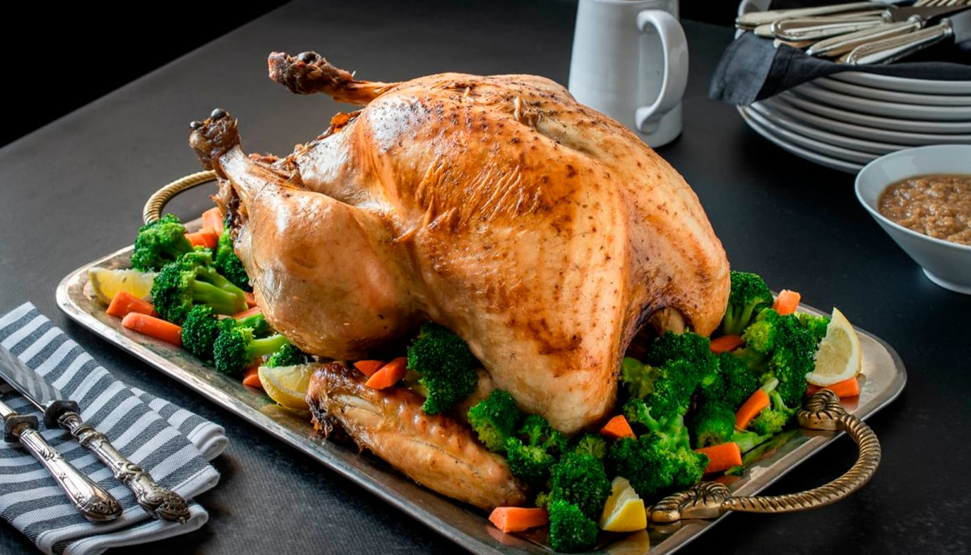 Pavo horneado. | Foto: Bon Viveur
