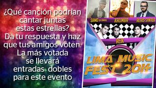 Gana entradas dobles para el Lima Music Fest 2014