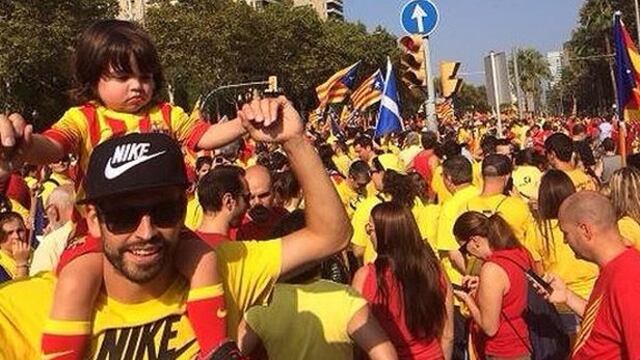Gerard Piqué y su polémico tuit en apoyo a Cataluña