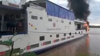 Loreto: mueren dos marinos heridos tras explosión en embarcación que navegaba el río Amazonas