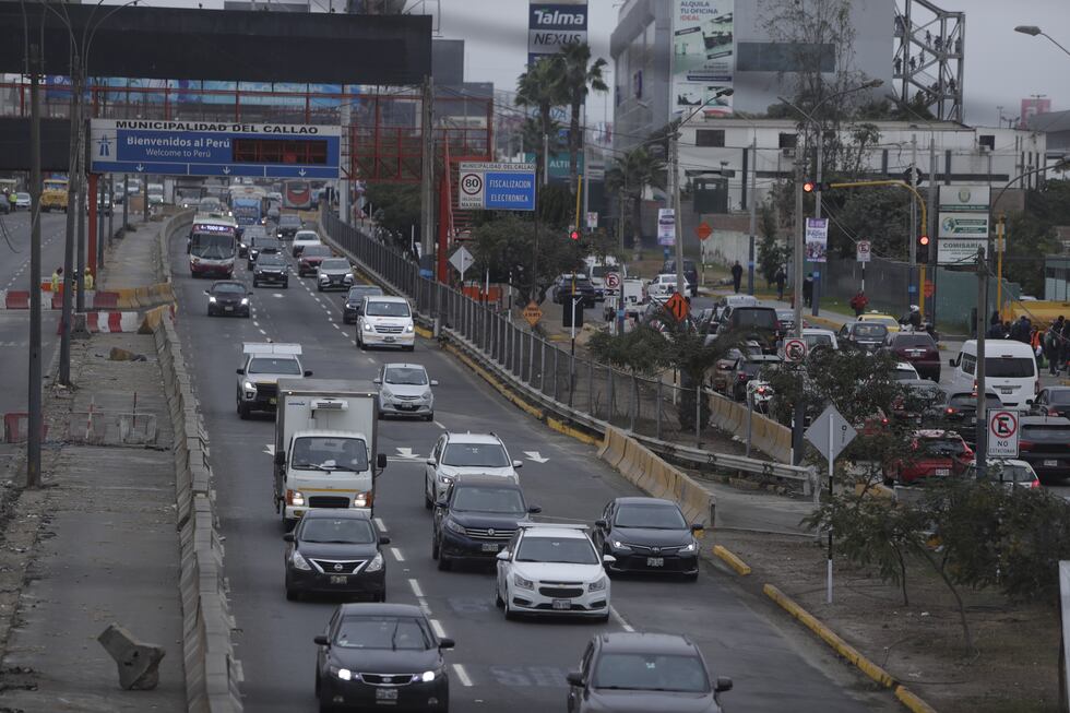 Congestión en el tráfico.