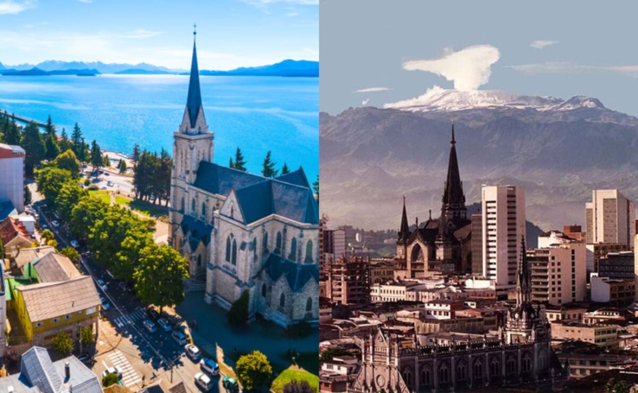 La inteligencia artificial anunció que la ciudad más feliz del continente son Bariloche (Río Negro) y Manizales (Caldas), Medellín y Bogotá.