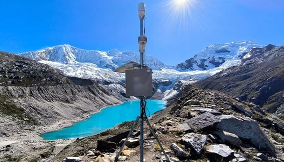 Especialistas peruanos crearon estación meteorológica automática de bajo costo para realizar monitoreo en glaciares y montañas | Foto: Ministerio del Ambiente