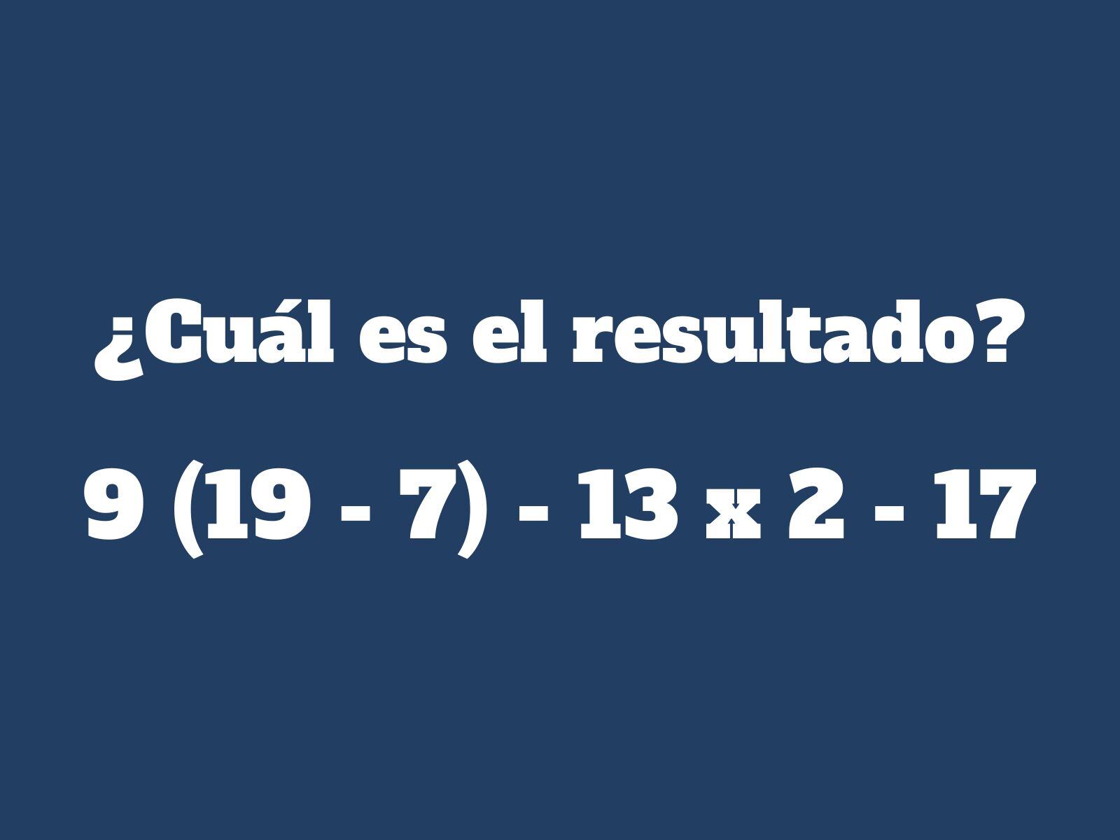 Reto matemático: Tu razonamiento jugará un papel clave para superar este desafío. (Creación: Mag)